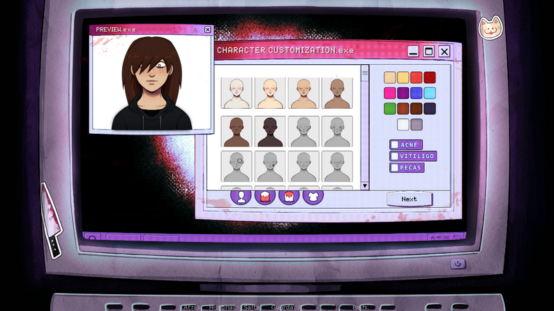 CreepyDates gameplay screenshot 1
